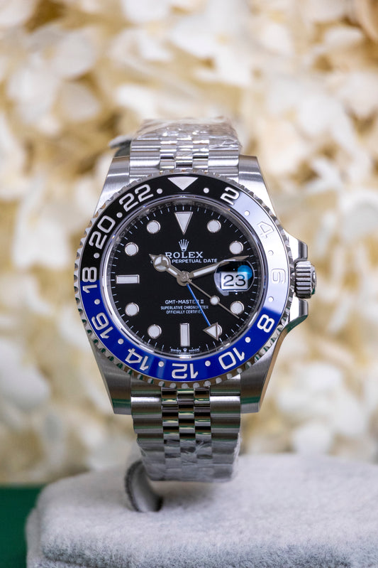 2025 Rolex GMT Master II Batgirl Reference 126710BLNR