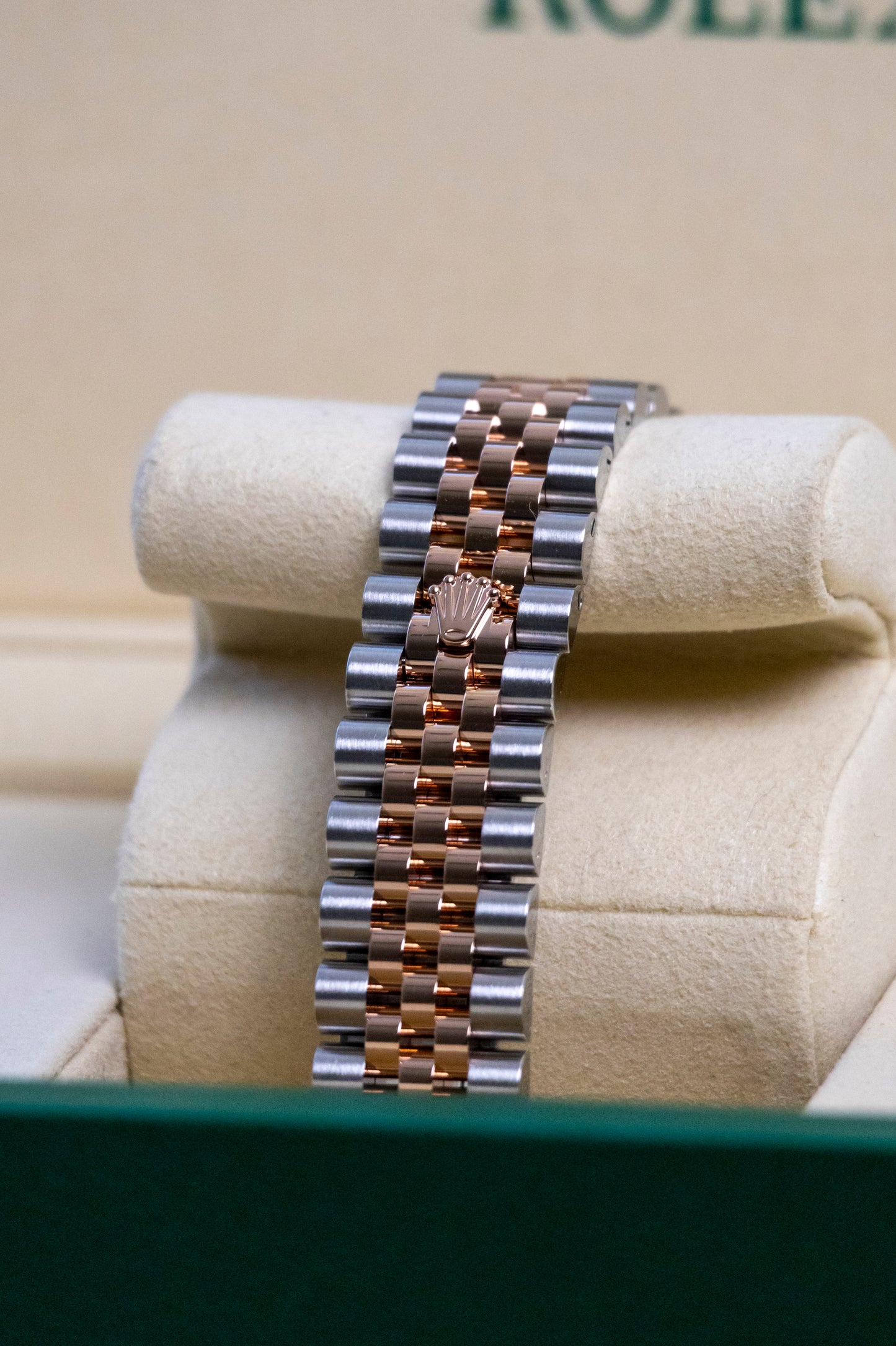 Rolex Datejust 31mm Two tones RG Chocolate Dial Reference 278271