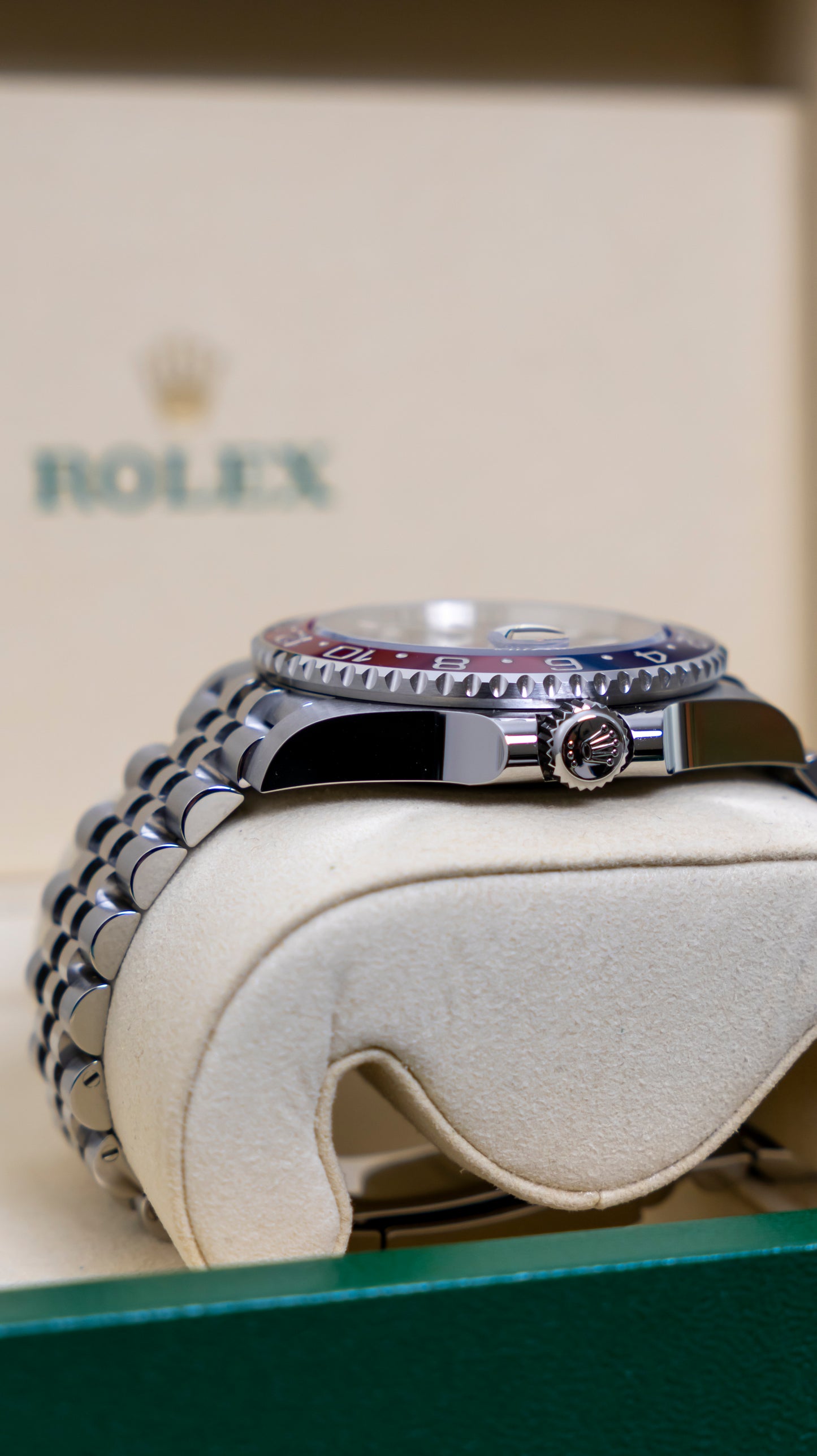Rolex GMT Master II Pepsi Jubilee Reference 126710BLRO