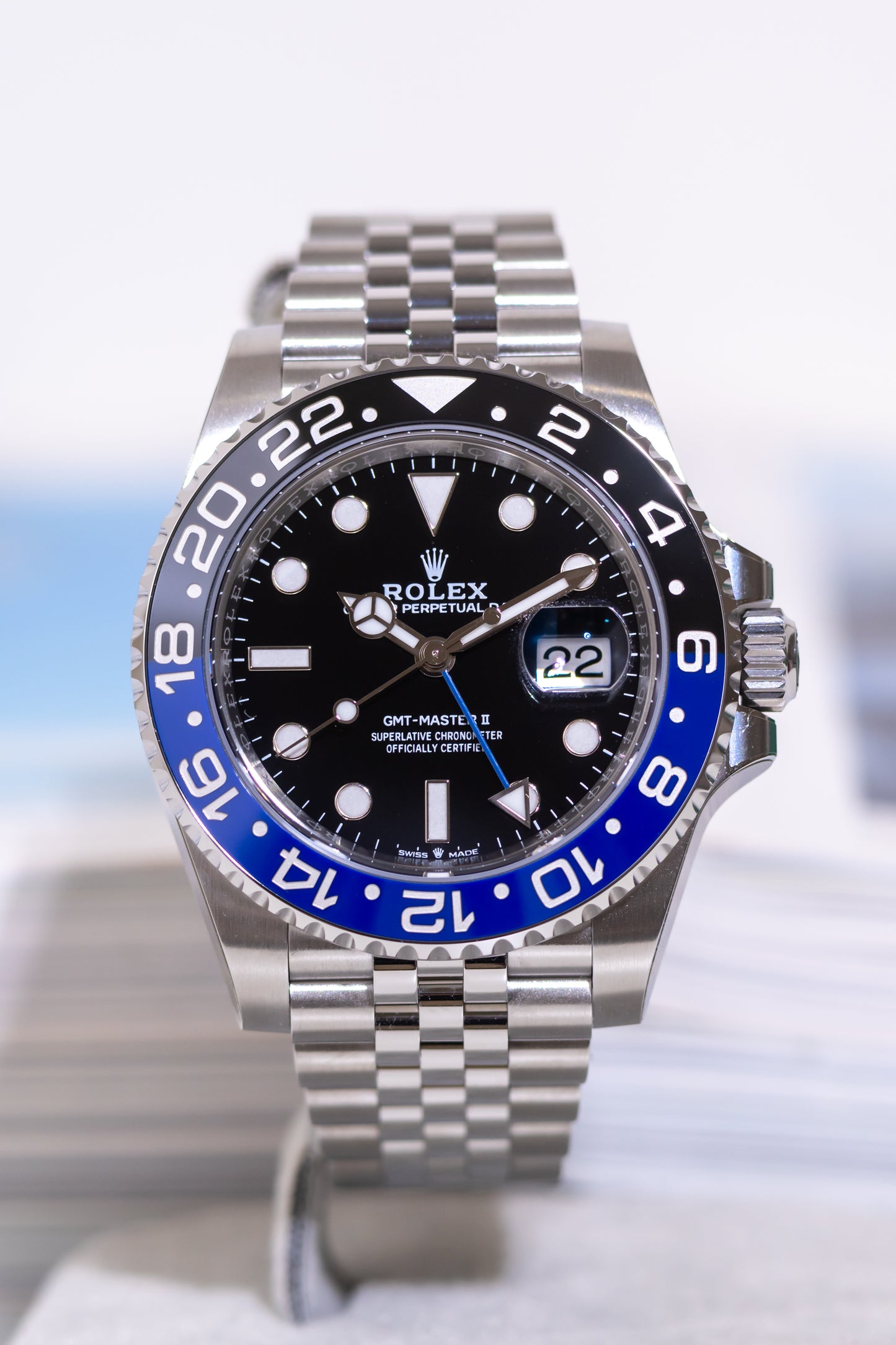 Rolex GMT Master II Batgirl Reference 126710BLNR