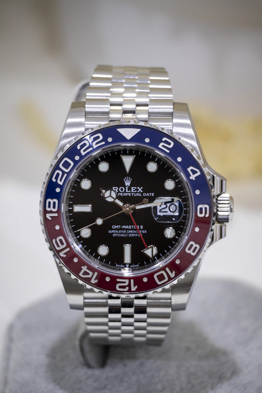 2022 Rolex GMT Master II “Pepsi” Jubilee Reference 126710BLRO