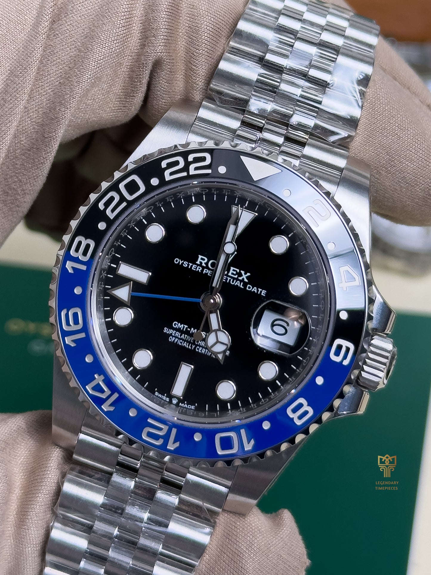 2023 Rolex GMT Master II “Batgirl” Reference 126710BLNR