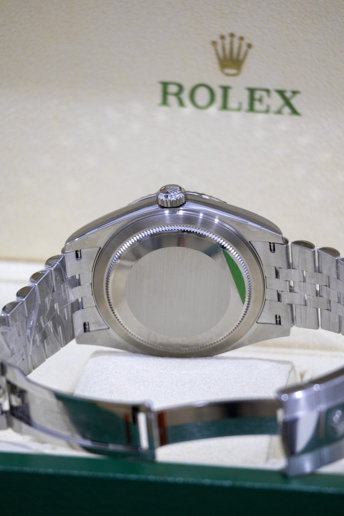 Rolex Sky-Dweller Mint Green dial Jubilee Reference 336934