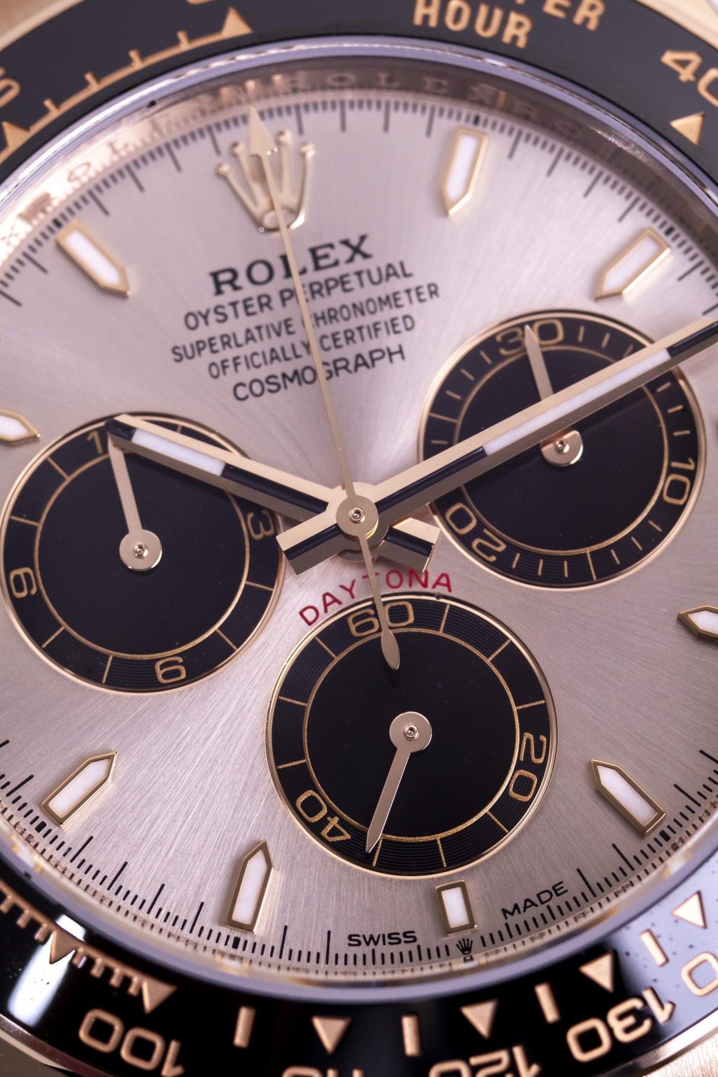 Rolex Daytona Sundust dial Rose Gold Reference 126515LN