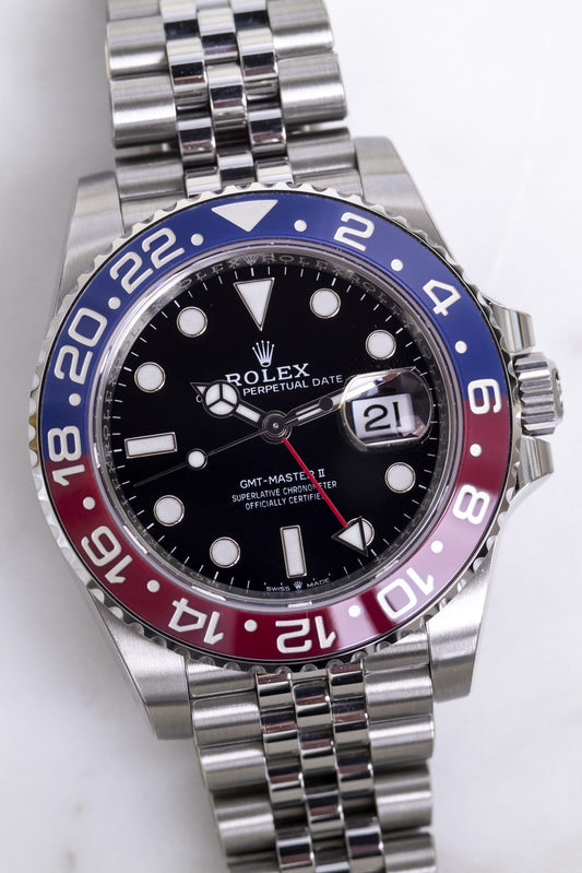 Rolex GMT Master II “Pepsi” Reference 126710BLRO