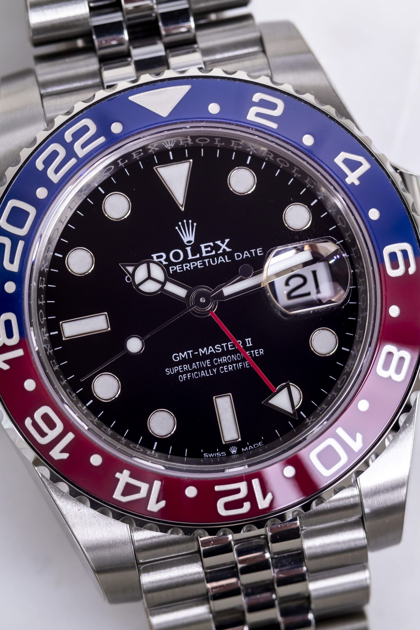 Rolex GMT Master II “Pepsi” Reference 126710BLRO