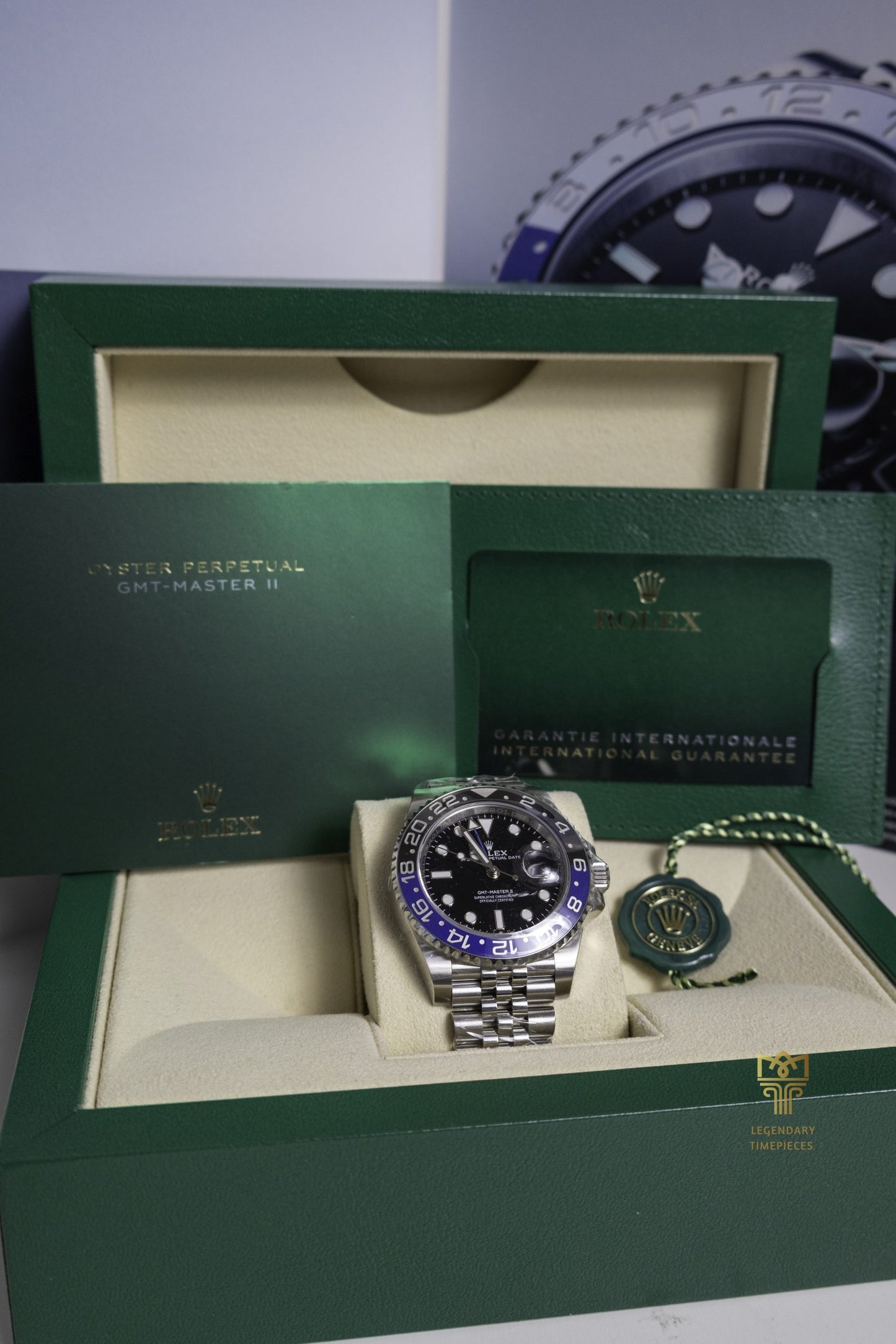 2023 Rolex GMT Master II “Batgirl” Reference 126710BLNR