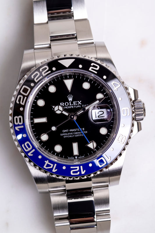 2022 Rolex GMT Master II "Batman" Reference 126710BLNR