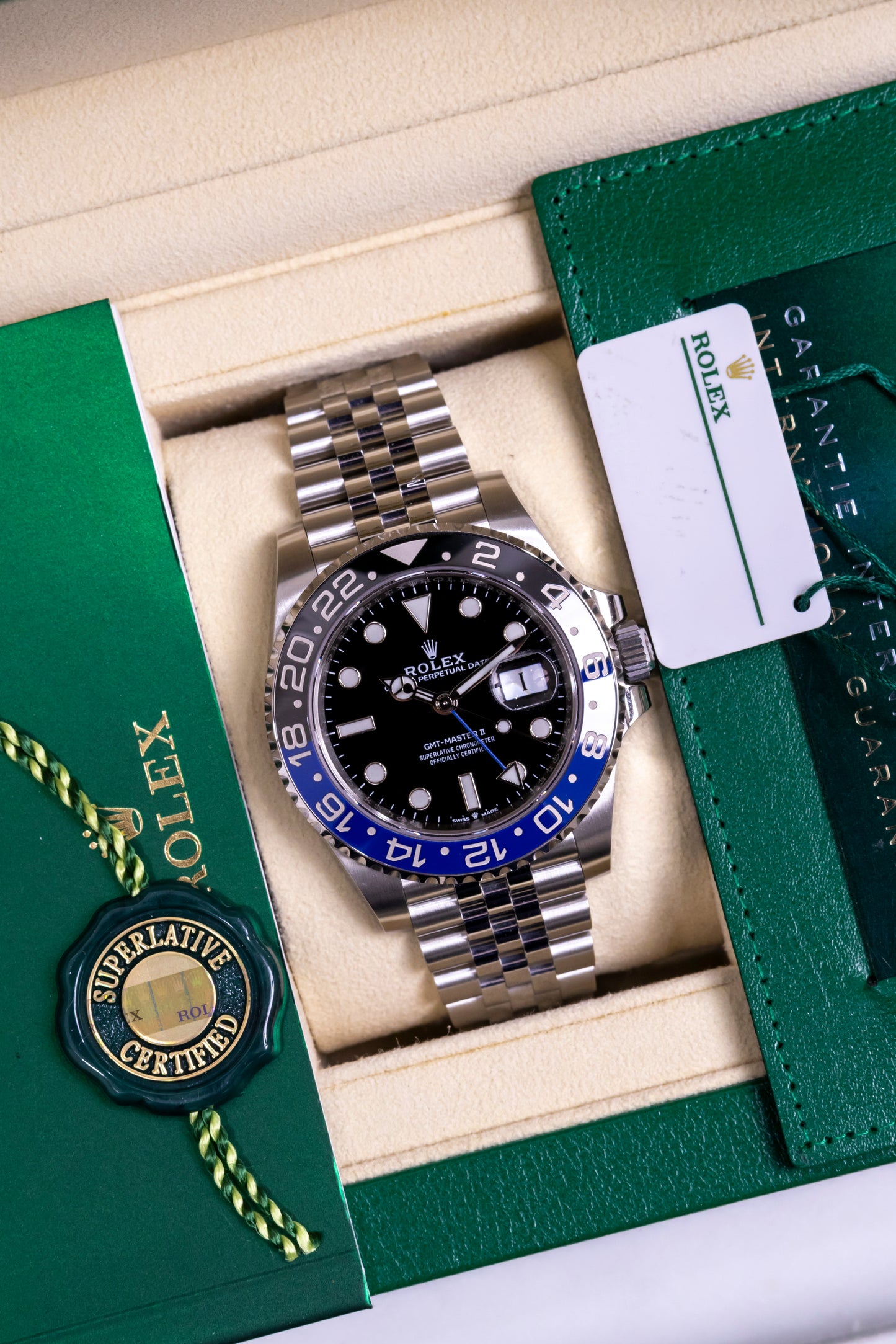 2023 Rolex GMT Master II "Batgirl" Reference 126710BLNR