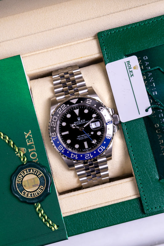 2023 Rolex GMT Master II "Batgirl" Reference 126710BLNR