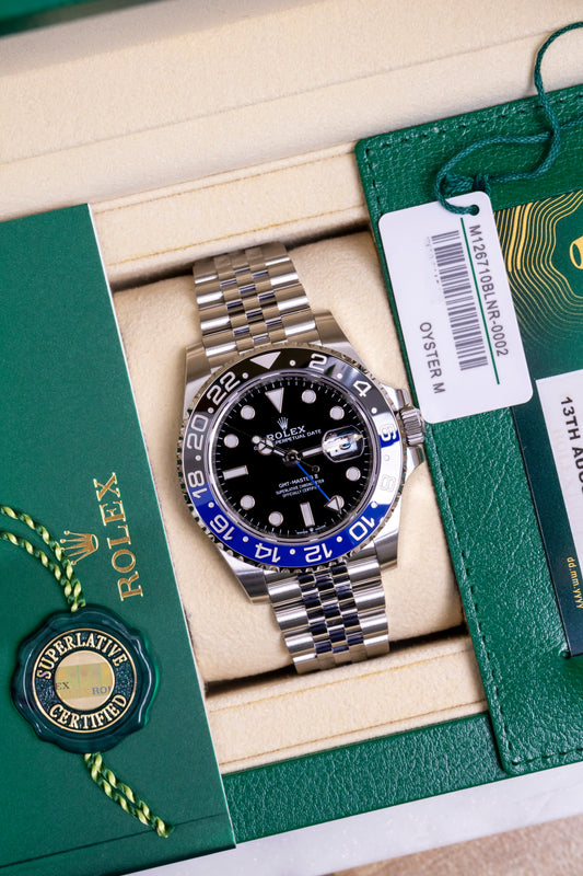 2024 Rolex GMT Master II "Batgirl" Reference 126710BLNR