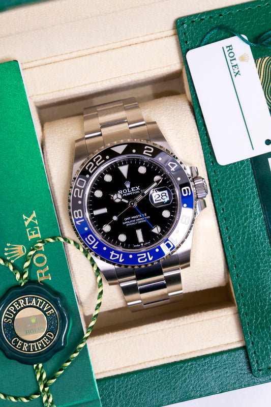 2021 Rolex GMT Master II "Batman" Reference 126710BLNR