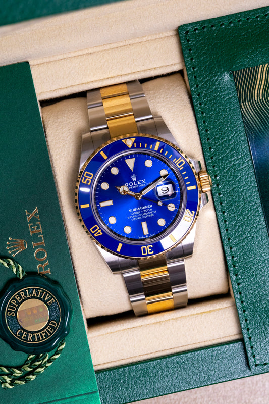 2022 Rolex Submariner 41mm "Bluesy" Reference 126613LB