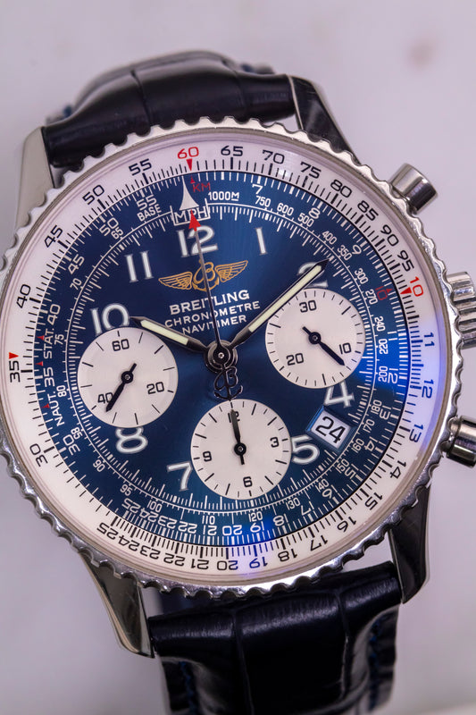 Breitling Navitimer Chronometre Blue dial Reference A23322