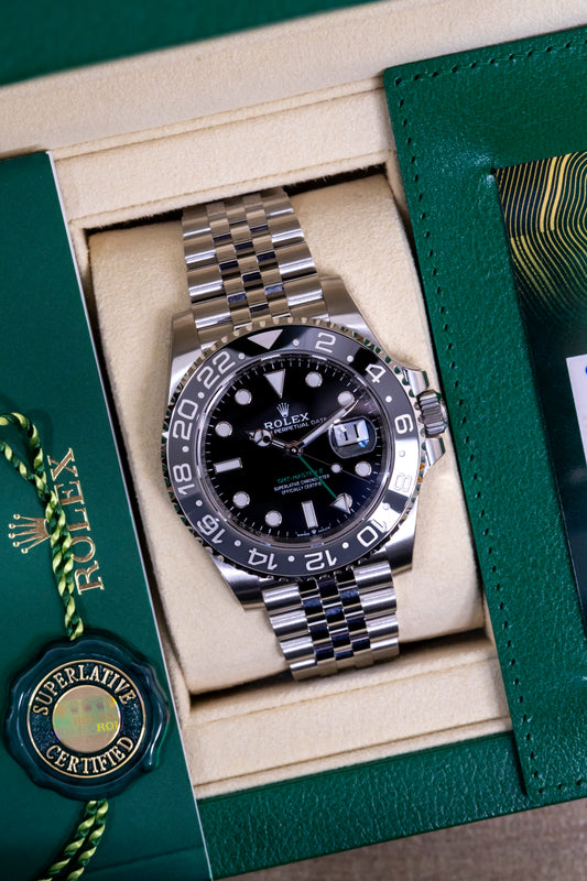 2024 Rolex GMT Master II "Bruce Wayne" Reference 126710GRNR