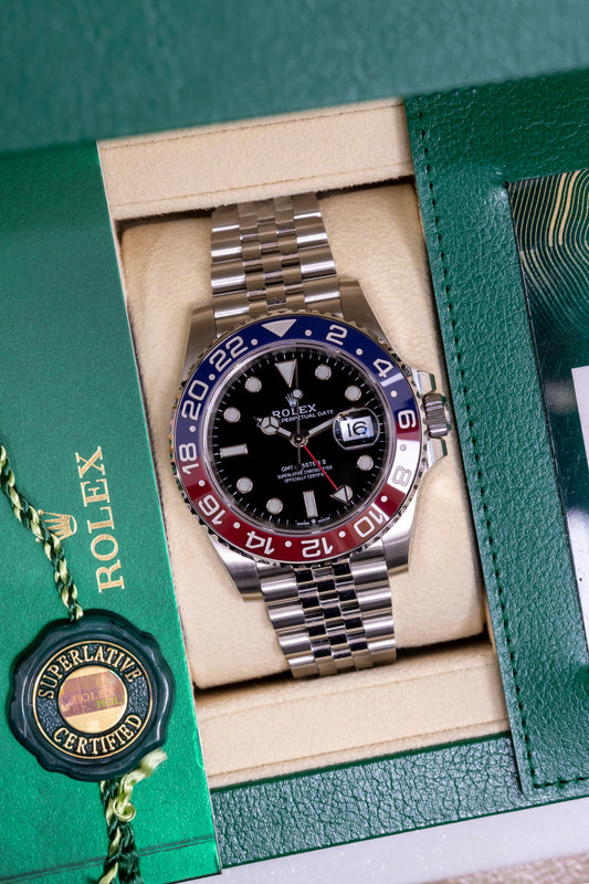 2021 Rolex GMT Master II "Pepsi" Jubilee Reference 126710BLRO