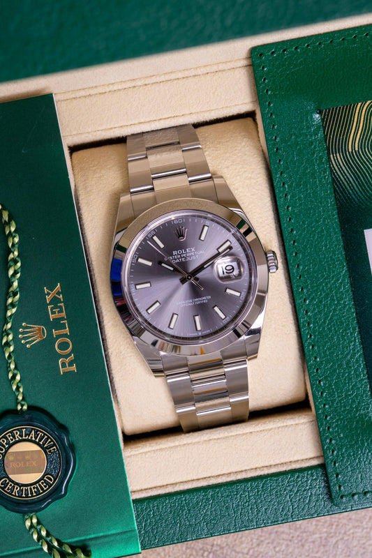 2024 Rolex Datejust 41mm Slate dial Reference 126300