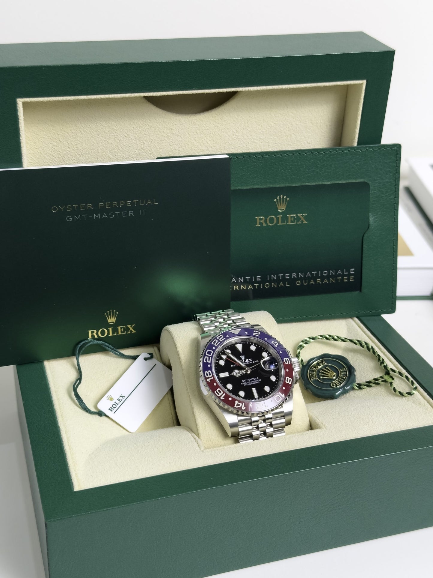 2022 Rolex GMT Master II “Pepsi” Jubilee Reference 126710BLRO