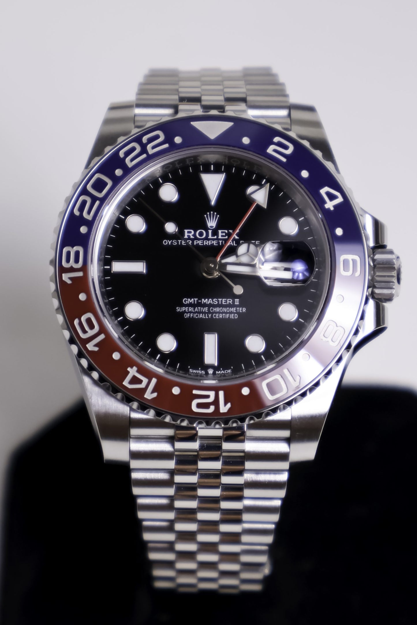 2022 Rolex GMT Master II “Pepsi” Jubilee Reference 126710BLRO