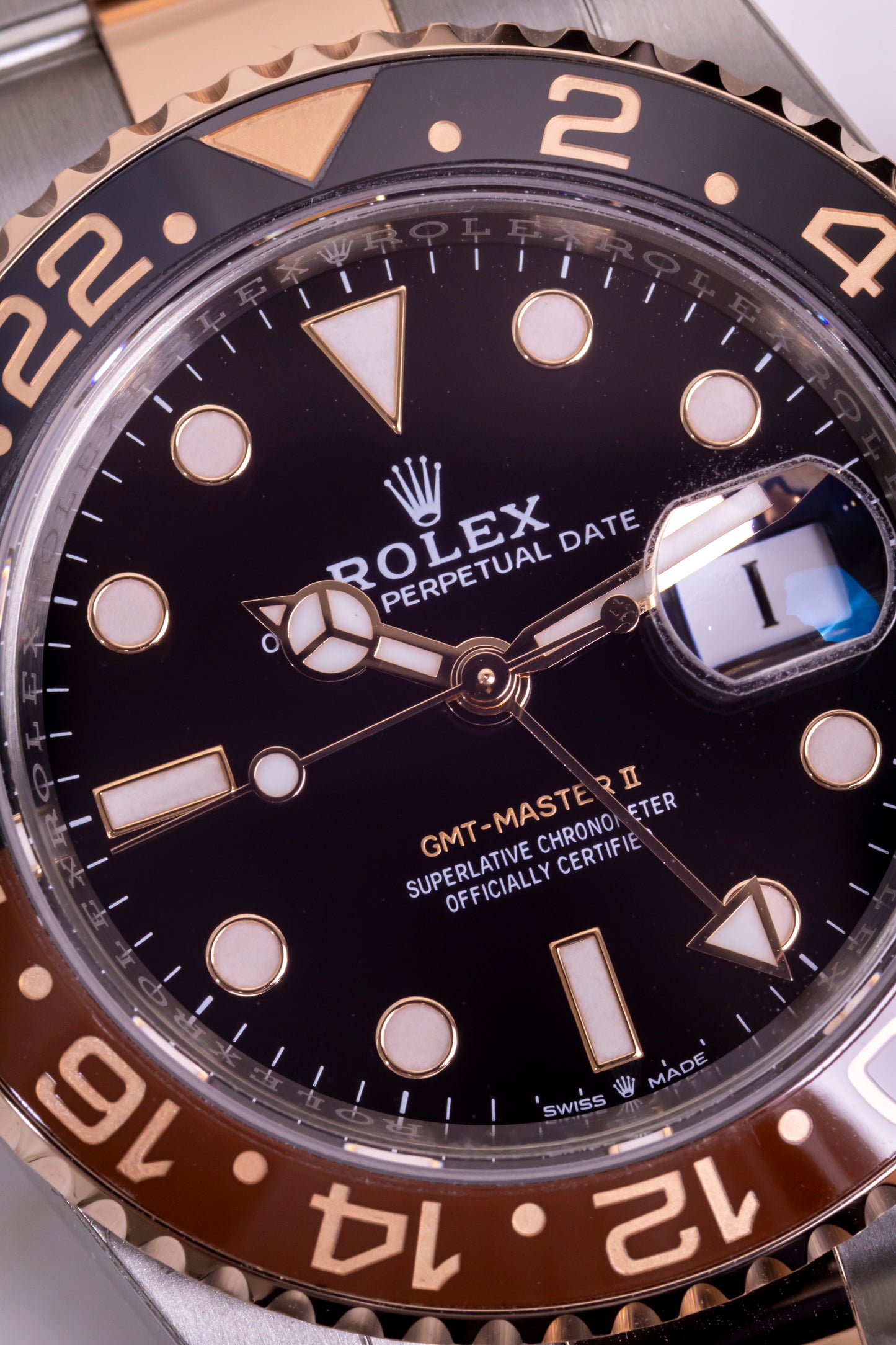 2023 Rolex GMT Master II "Rootbeer" Two tone Reference 126711CHNR